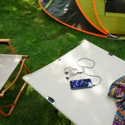 Camp Leader High Collapsible Camp Bed - Tan -Roam Ready CL45 BL 05 1570ae9c 6063 45f2 bb48 aee61f2b19cf