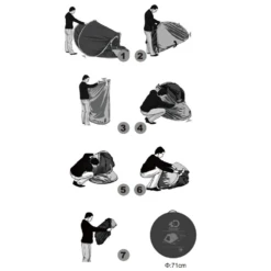 Discovery Adventures Automatic Pop Up Tent 10 Discovery Adventures Automatic Pop Up Tent -Roam Ready DFA66205 4