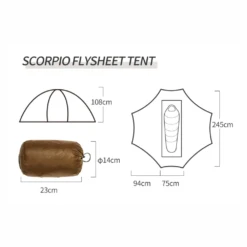 Thous Winds Scorpio Flysheet Tent -Roam Ready Dimension b95a127c de5f 4560 a89b f6d0601dcdb2
