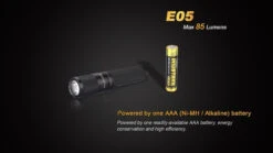 Fenix E05 XP-E2 LED Flashlight 30 Fenix E05 XP-E2 LED Flashlight -Roam Ready E05 10 80481 05678.1443049304