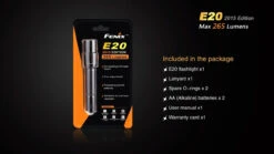 Fenix E20 XP-E2 LED Flashlight (2015 EDITION) 21 Fenix E20 XP-E2 LED Flashlight (2015 EDITION) -Roam Ready E202015 15 E 02507 78159.1443050098