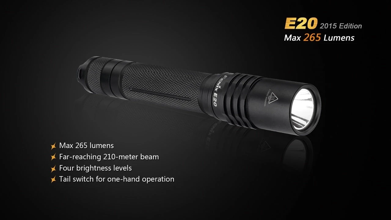 Fenix E20 XP-E2 LED Flashlight (2015 EDITION) 16 Fenix E20 XP-E2 LED Flashlight (2015 EDITION) - Image 14