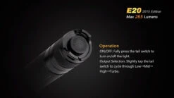 Fenix E20 XP-E2 LED Flashlight (2015 EDITION) 29 Fenix E20 XP-E2 LED Flashlight (2015 EDITION) -Roam Ready E202015 6 E 22843 66149.1443050098