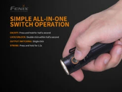 Fenix E30R Luminus SST40 LED Flashlight BLACK -Roam Ready E30RA E 8 91592.1556287406