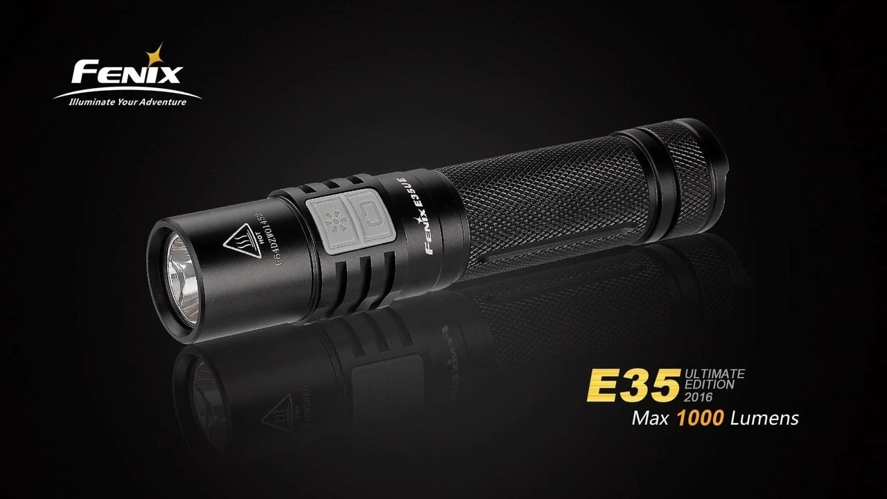 Fenix E35 XL-L2 UE LED Flashlight Black 2016 Version 9 Fenix E35 XL-L2 UE LED Flashlight Black 2016 Version - Image 7
