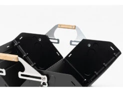 Snow Peak Stacking Shelf Container 50 Black Limited Edition -Roam Ready FES 038 BK switch7 515Wx515H