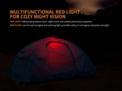 Fenix CL23 Camping Lantern Fresh Green -Roam Ready Fenix CL23 Lantern Red Light