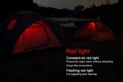 Fenix Rechargable Camping Lantern Olive Green -Roam Ready Fenix CL25R Camping Lantern Red Light