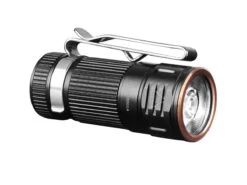Fenix E16 XP-L Hi Neutral White LED Flashlight BLACK 700 Lumen -Roam Ready Fenix E16 Compact Flashlight back