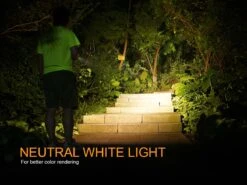 Fenix E16 XP-L Hi Neutral White LED Flashlight BLACK 700 Lumen -Roam Ready Fenix E16 Flashlight Neutral Light