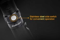 Fenix LD12 2017 Edition LED Flashlight 320 Lumens 11 Fenix LD12 2017 Edition LED Flashlight 320 Lumens -Roam Ready Fenix LD12 Flashlight Side Switch