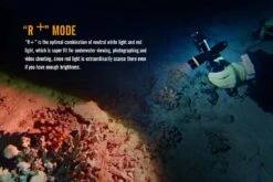 Fenix SD11 XM-L2 U2 Diving Photographic Light -Roam Ready Fenix SD11 Diving Flashlight red plus mode