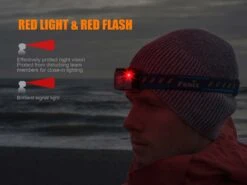 Fenix HL32R LED Headlamp 600 Lumen -Roam Ready HL32R Headlamp Red Light