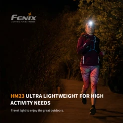 Fenix HM23 Headlamp - 240 Lumens -Roam Ready HM23 7