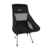 Hewolf Space Medium Aluminum Alloy Foldable Chair -Roam Ready HW J2049 BLK 2