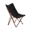 Hewolf Foldable Wooden Chair - Large -Roam Ready HW J2058BIG BLK 02