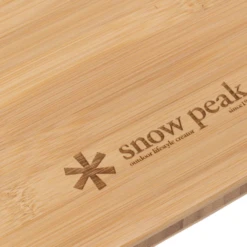 Snow Peak Bamboo IGT Table Right Open -Roam Ready IGTTable