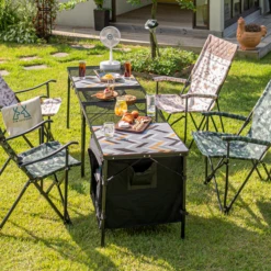 KZM Union Iron Mesh Cabinet 2 Folding Table -Roam Ready K20T3U004 6 600x600 1c05f21c 1c43 4325 b6f7 3edbae21c360