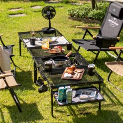 KZM Union Iron Mesh Low BBQ Table -Roam Ready K20T3U006 4 600x600 ffd3ec1e e7d7 49ce a517 7ba4630b620d