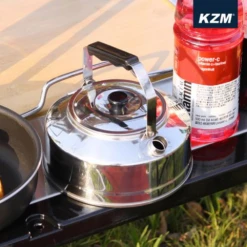 KZM Stainless Steel Kettle 0.8L -Roam Ready K21T3K08 05