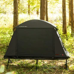 [NEW] KZM Black Cot Tent II -Roam Ready K221T3T01 06