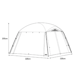 KZM Brick Shelter -Roam Ready K221T3T05 06