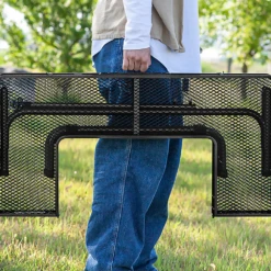 KZM Iron Mesh Fireplace Table II -Roam Ready K9T3U012 9