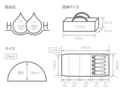 DoD Kamaboko Tent 3 M - Tan 25 DoD Kamaboko Tent 3 M - Tan -Roam Ready Kamaboko 3M