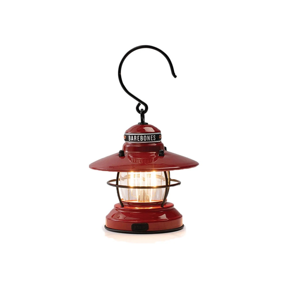 Barebones Edison Mini Lantern Red - (3-Pack) 4 Barebones Edison Mini Lantern Red - (3-Pack) - Image 2