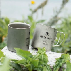 Snow Peak Titanium Double Wall Cup 450ml 9 Snow Peak Titanium Double Wall Cup 450ml -Roam Ready LP 450
