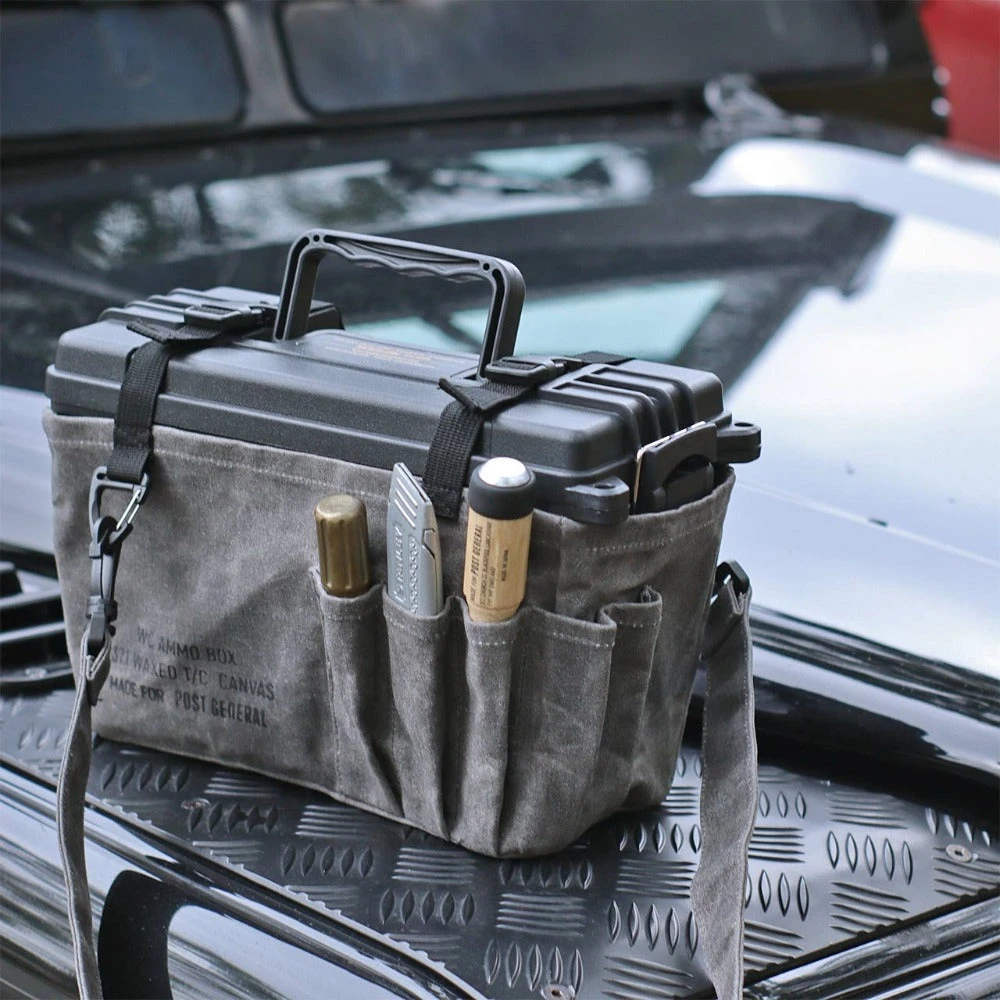 Post General Waxed Canvas Ammo Tool Box 13 Post General Waxed Canvas Ammo Tool Box - Image 11