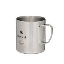 Snow Peak Stainless Vacuum Double Wall 450 Mug -Roam Ready MG 214 03