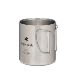 Snow Peak Stainless Vacuum Double Wall 450 Mug -Roam Ready MG 214 04