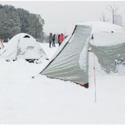 Hewolf 2 Person Double Layer Aluminum Pole Tent 18 Hewolf 2 Person Double Layer Aluminum Pole Tent -Roam Ready MON 1595 GRN 3