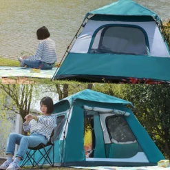 Hewolf Auto 4 Person Tent Teal -Roam Ready MON 2011 TEAL 2 600x600 0f7beec3 791e 4b11 b7ac 7e6689a822e4