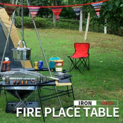 Camp Leader Portable And Multiple Function BBQ Table -Roam Ready MON24 9