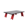 Camp Leader Foldable Low Camping Coffee Table -Roam Ready MON41 RED 2
