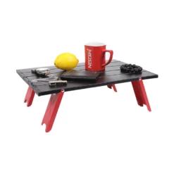 Camp Leader Foldable Low Camping Coffee Table -Roam Ready MON41 RED 3