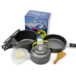 Camp Leader Camping Cookset 2-3 Person 10 Camp Leader Camping Cookset 2-3 Person -Roam Ready MON43 5