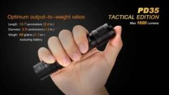 Fenix PD35 TAC Tactical Edition Flashlight 1000 Lumen 13 Fenix PD35 TAC Tactical Edition Flashlight 1000 Lumen -Roam Ready PD35TAC 5 72699 49879.1443049951.1280.1280 37773.1496251449