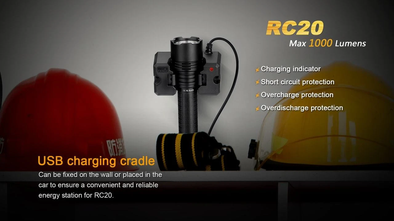 Fenix RC20 XM-L2 U2 Rechargable LED 12 Fenix RC20 XM-L2 U2 Rechargable LED - Image 10