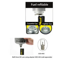 Soto Slid Gas Torch -Roam Ready ST 480CEXP 04