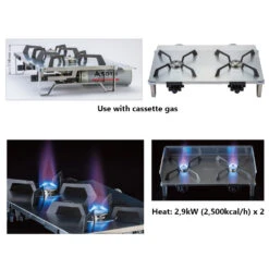 Soto Regulator 2 Burner GRID -Roam Ready ST 526 01