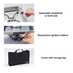 Soto Regulator 2 Burner GRID -Roam Ready ST 526 02