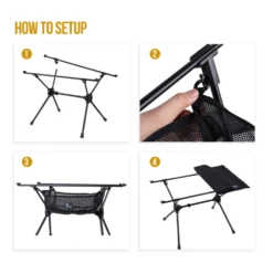 OneTigris Portable Camping Table 03 27 OneTigris Portable Camping Table 03 -Roam Ready Setup