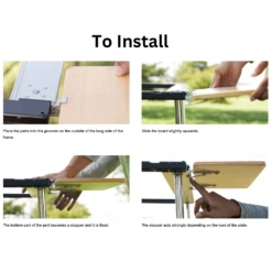 Snow Peak IGT Slide Top Half -Roam Ready SnowPeak 3 6686e6ab 0e4a 446b b4d2 87186bb5b492