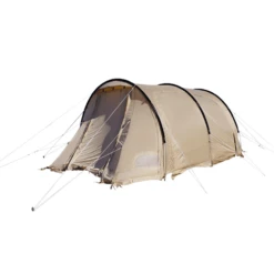 DoD Kamaboko Tent 3 S - Tan (Showroom Unit, Setup Once Outdoor) -Roam Ready T3 688 TN 2