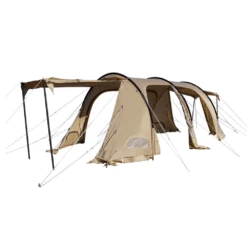 DoD Kamaboko Tent 3 S - Tan (Showroom Unit, Setup Once Outdoor) -Roam Ready T3 688 TN 5
