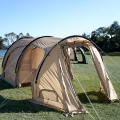 DoD Kamaboko Tent 3 S - Tan (Showroom Unit, Setup Once Outdoor) -Roam Ready T3 688 TN 7 600x600 9624bcf5 481b 4170 95f8 3aab435060b7