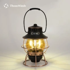 Thous Winds Barebones Railroad Lantern Glass Cover -Roam Ready T7 02